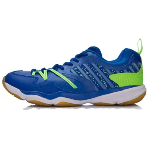 Li Ning RangerTD TD Slip Resistant Abrasion Resistant Low top Badminton Shoes Unisex Crystal Blue