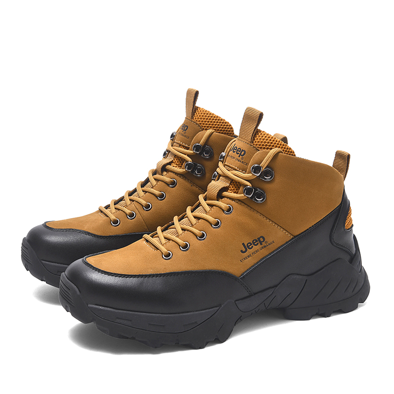 Jeep High top Mountaineering Hiking Shoes Men’s