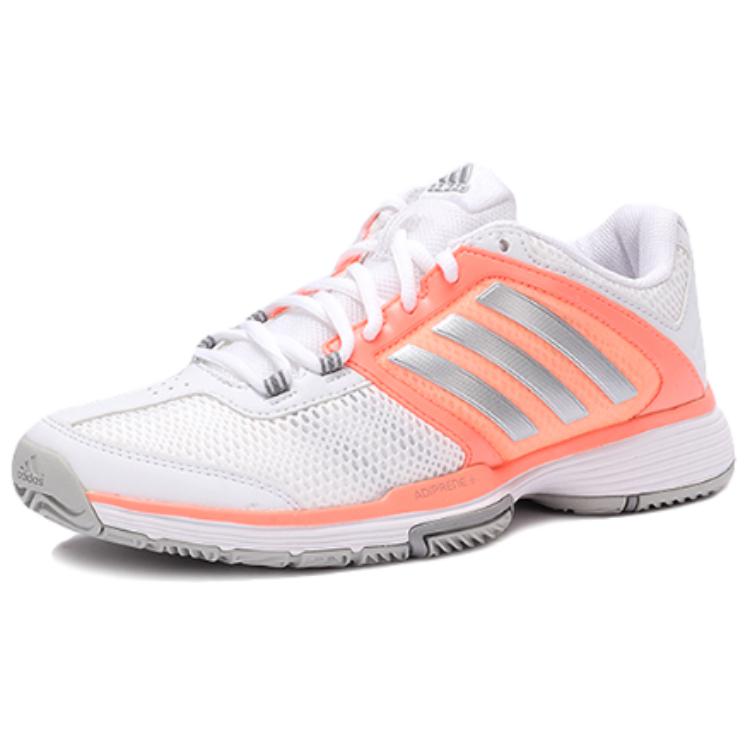 Adidas Barricade Slip Resistant Abrasion Resistant Low top Tennis Shoes Women's White