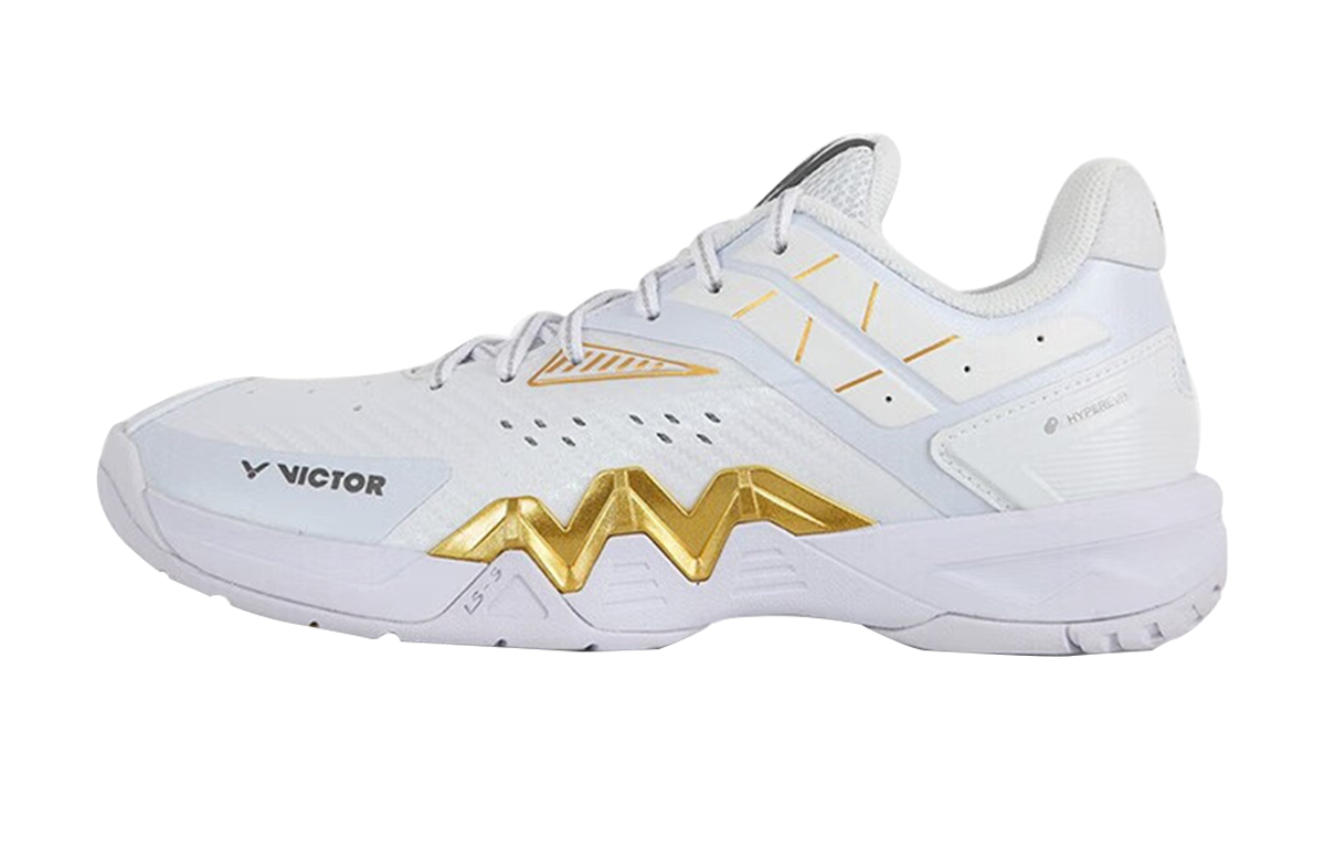 VICTOR 8500Ⅱ Cushioning Slip Resistant Moisture Wicking Mid top Badminton Shoes Unisex