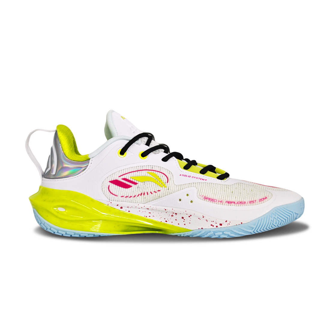 Li Ning Speed 11 Slip Resistant Abrasion Resistant Grip Low top Basketball Shoes Men’s White