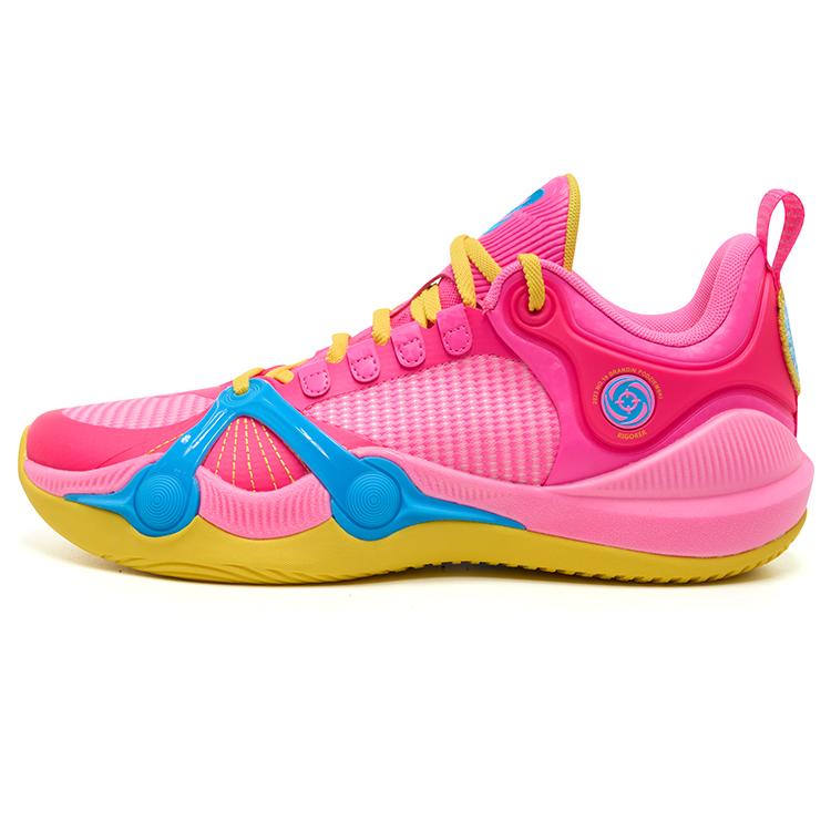 RIGORER Brandin Podziemski Generation 1 BP1PE Cushioning, Wear Resistant Low top Basketball Shoes Unisex Pink