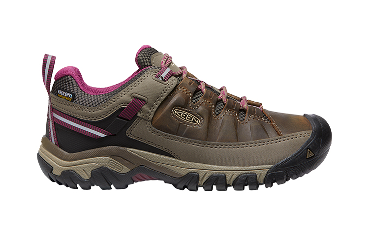 KEEN Targhee 3 WP Cushioning Anti-Slip And Wear-Resistant Low-Top Outdoor Hiking Trekking Shoes Women’s Brown