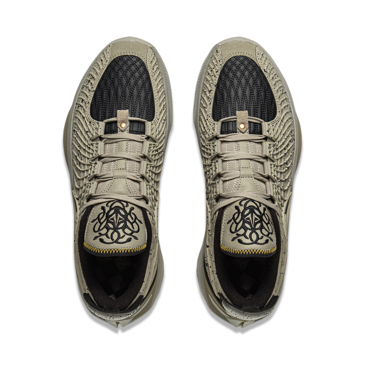 Li Ning JB3 Coverage Anti Rollover Low top Basketball Shoes Men’s Muted Grass Black