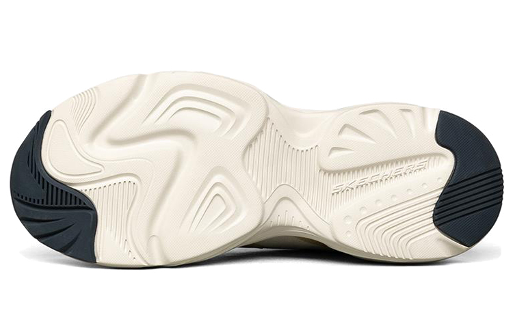 Мужские кроссовки Skechers Stamina Airy D'Lites (белые / серые / коричневые) — Белый / серыйкоричневый — фото 5