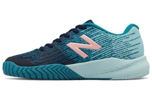 New Balance NB 996 Tennis Shoes Women's Low Top Blue/Black/Silver