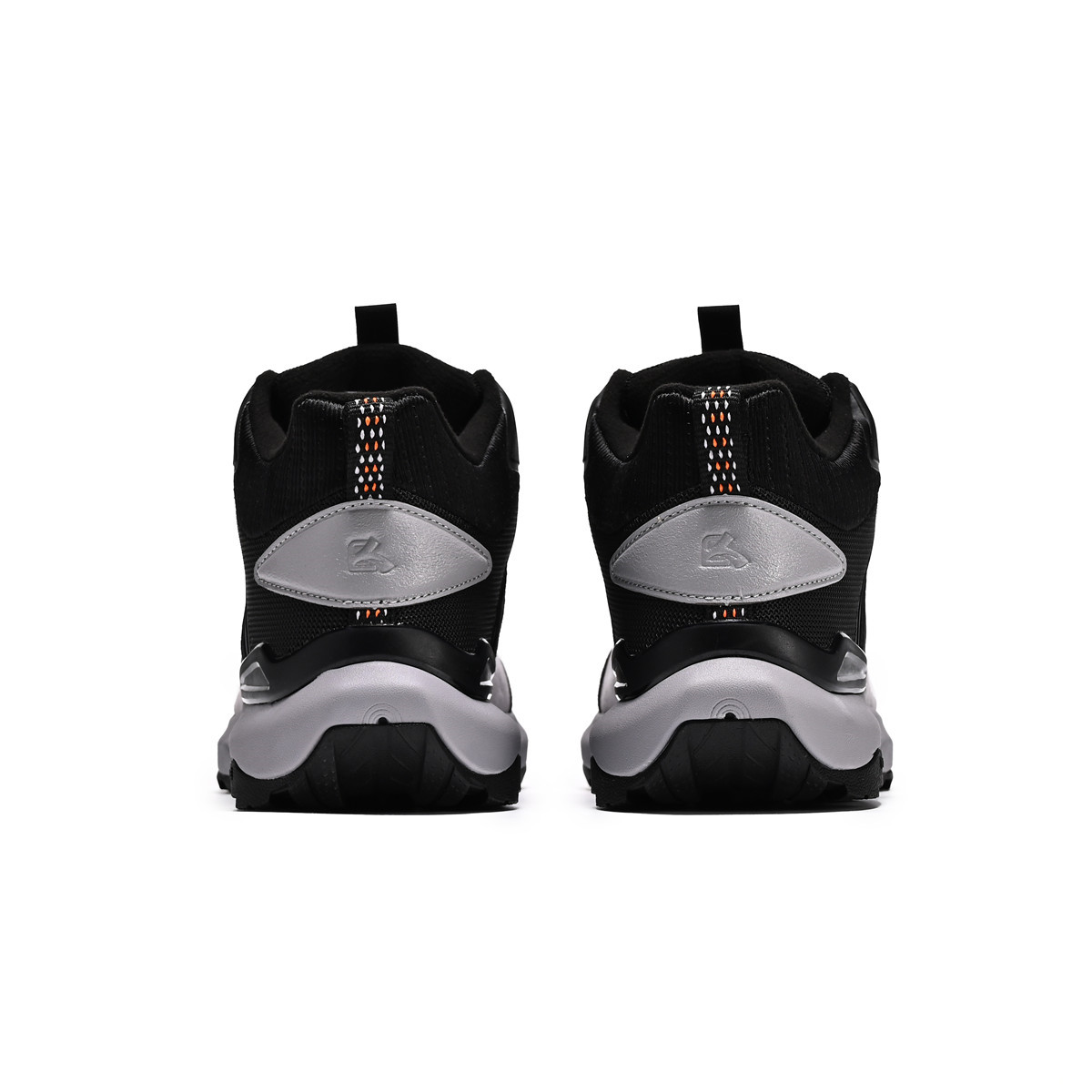 TUTU Slip Resistant Abrasion Resistant High top Hiking Shoes Unisex Light Gray