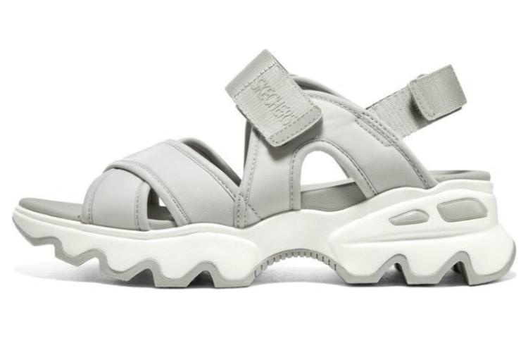Skechers Skechers Go Walk 5 Panda non-slip wear-resistant beach sandals women's gray