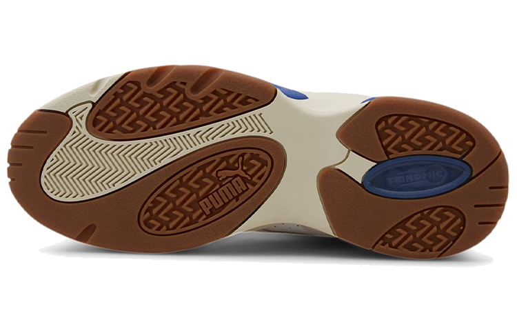 Кроссовки PUMA Performer OG (бело-серо-синие) — Белыйсерыйсиний — фото 5