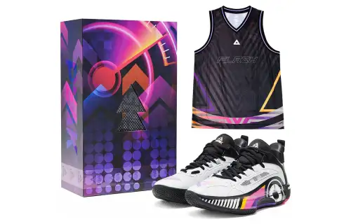 PEAK Flash 5 Taichi Slip Resistant Abrasion Resistant Low top Basketball Shoes Men's White Gray Box Included