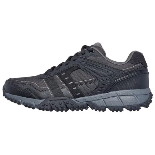 Skechers Low top Hiking Shoes Men's Black Gray