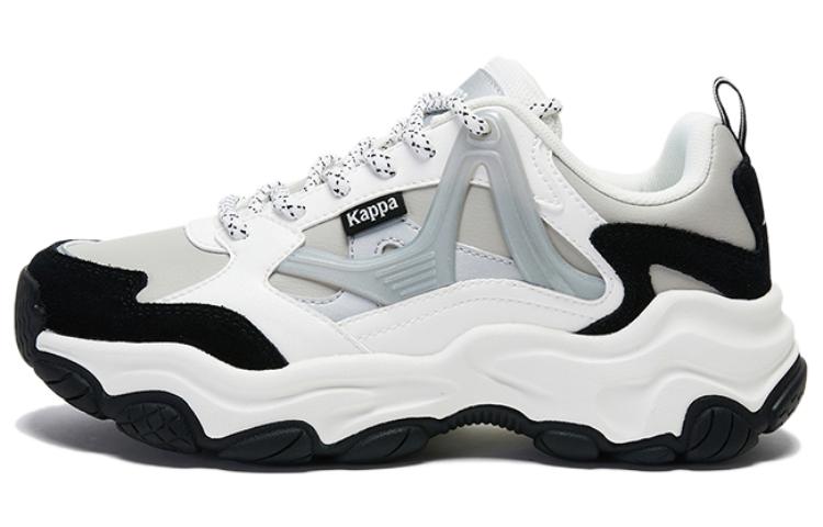 Kappa Textile, Synthetic Leather, Split Cow Leather Cushioning Slip Resistant Low top Chunky Sneakers Unisex