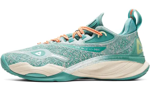 PEAK Sonic Boom 3.0 Basketball Shoes Men's Low Top Light Green