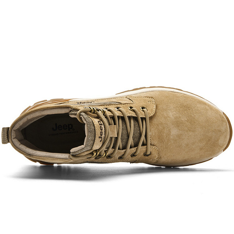 Jeep High top Outdoor Shoes Men’s Khaki