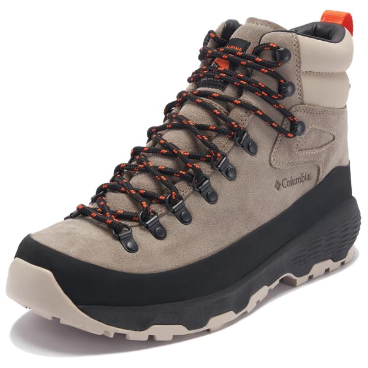 Columbia Mountaineering & Hiking Shoes Men’s Mid Top Beige