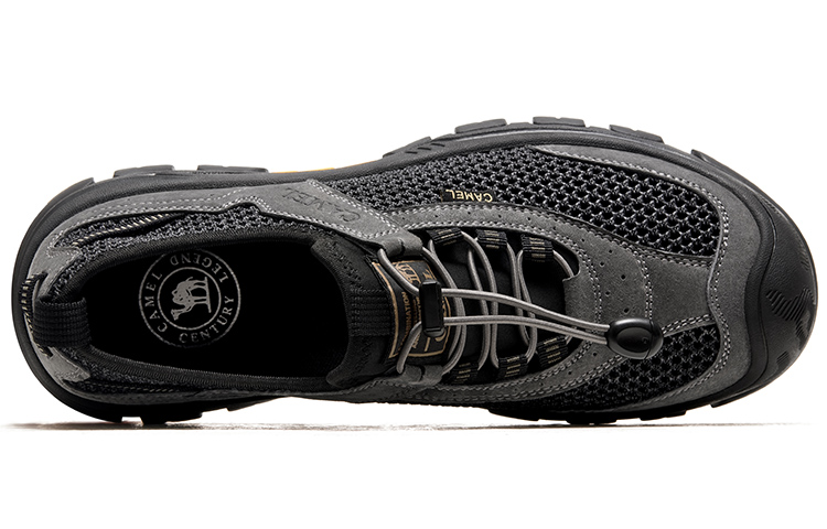 CAMEL Slip Resistant Abrasion Resistant Low top Mountaineering Shoes Men’s