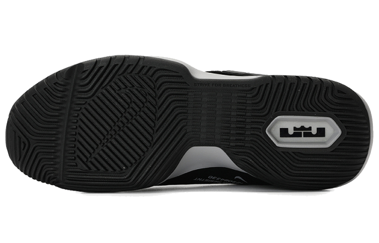 Мужские кроссовки Nike Ambassador 11 (черно-красные) — 黑/深红/狼灰 — фото 5