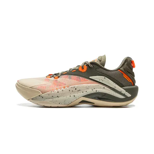 Li Ning Guerilla 1 Super Cushioning Rebound Low top Basketball Shoes Men's Yellow Green