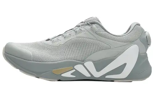 FILA Masterboa Sports Abrasion Resistant Low top Training Shoes Men's Light Gray