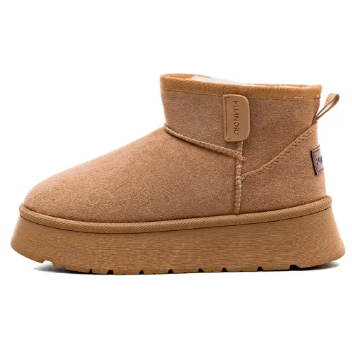 Global HUANQIU wear-resistant, height-resistant, non-slip, comfortable and versatile short-leg snow boots for women