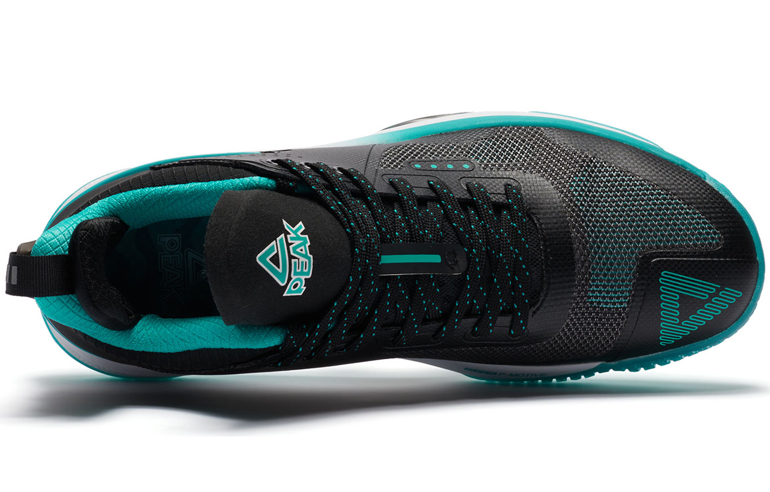 PEAK Taichi, Cold Front Fabric Low top Performance Basketball Shoes Men’s Black Blue