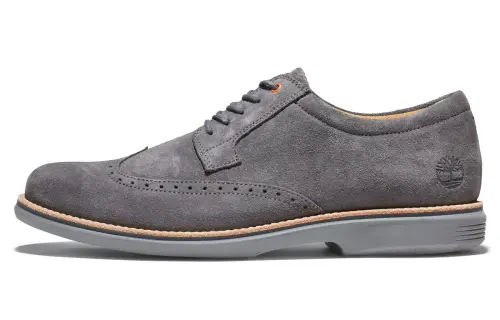 Timberland City Groove Casual Leather Shoes Men's Low Top Dark Gray