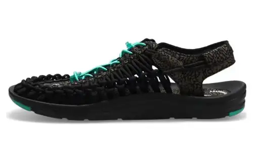 Keen x ATMOS Uneek River Trekking Shoes Men's Black Turquoise
