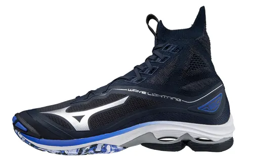 Mizuno Wave Lightning Collection Textile, Synthetic Leather Casual Slip Resistant, Abrasion Resistant, Breathable