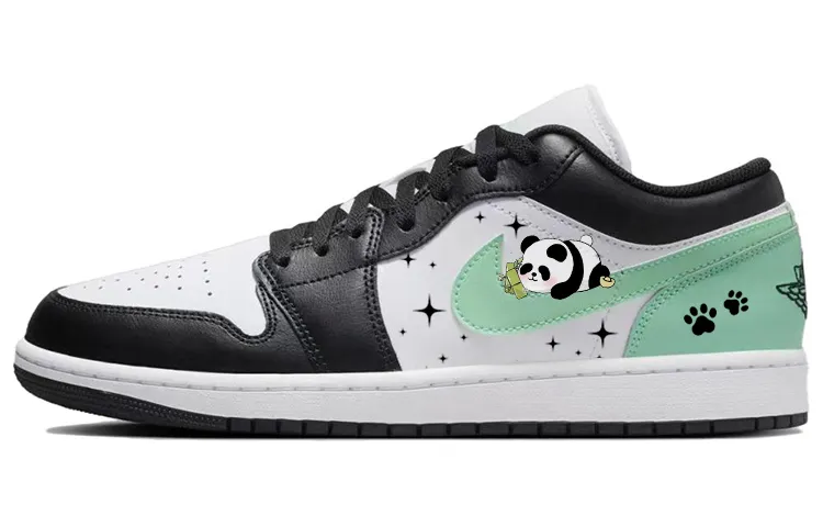 Jordan Air Jordan 1 Vintage Basketball Shoes Men's Low Top Green/White