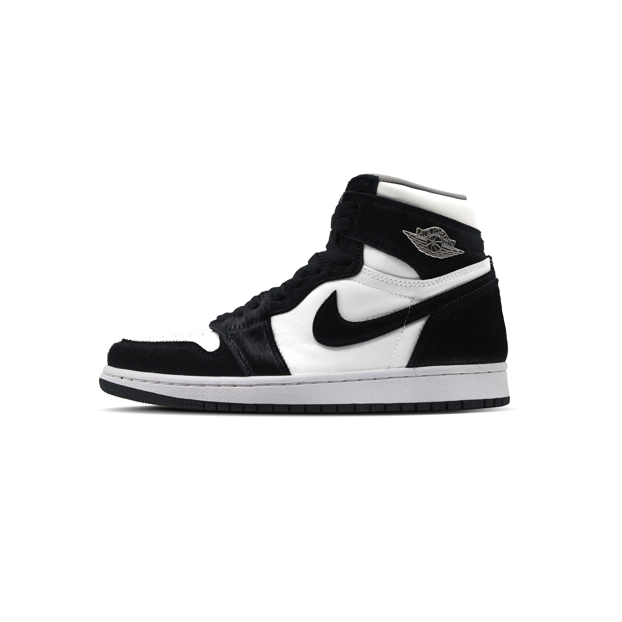 Jordan Air Jordan 1 Vintage Basketball Shoes Women’s High Top Black White