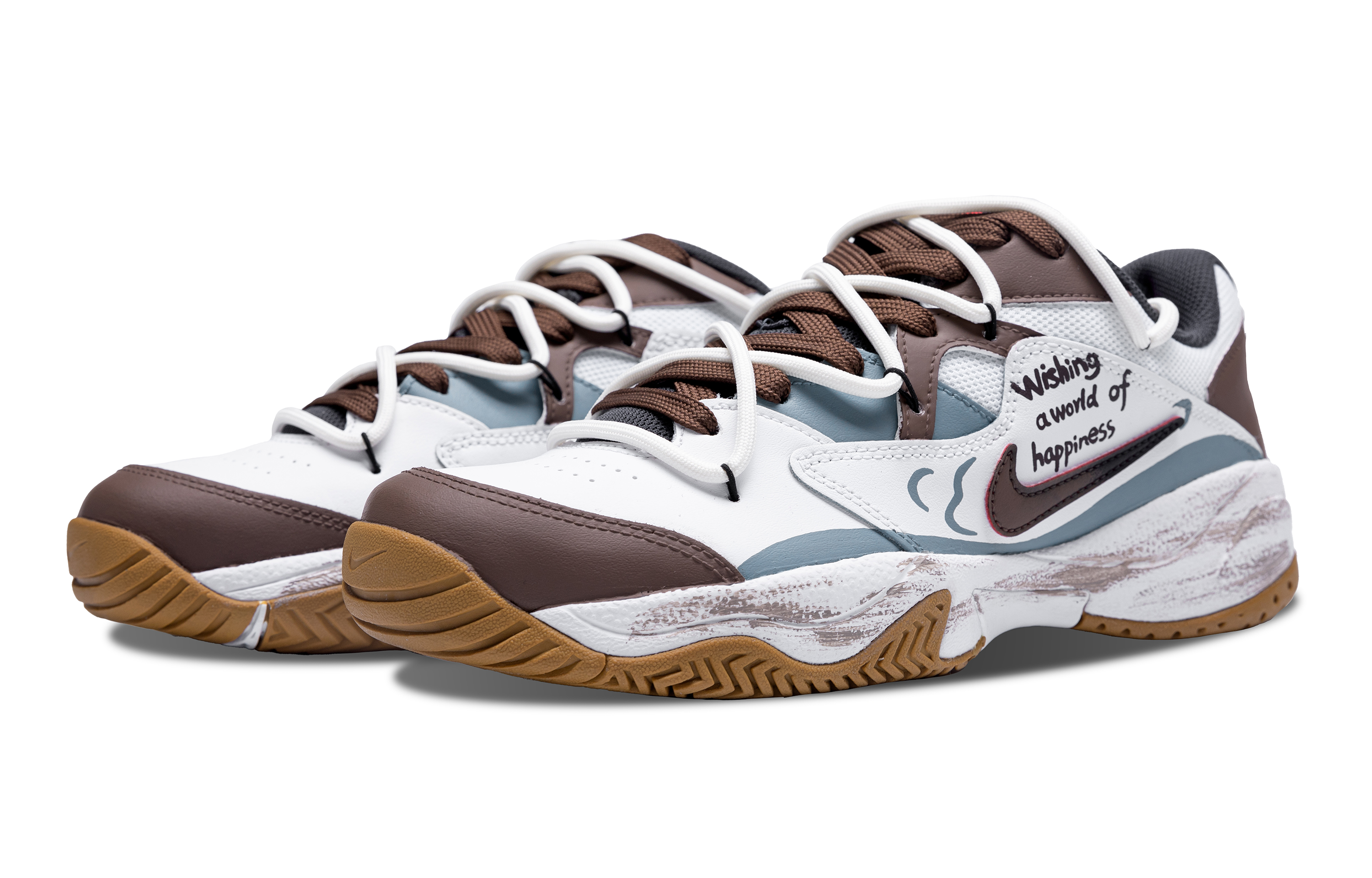 Nike Court Lite 2 Low top Tennis Shoes Unisex Tan