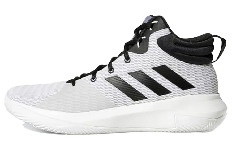Adidas Pro Elevate Pro Elevate Synthetic Leather Comfortable Cushioning Mid top Vintage Basketball Shoes