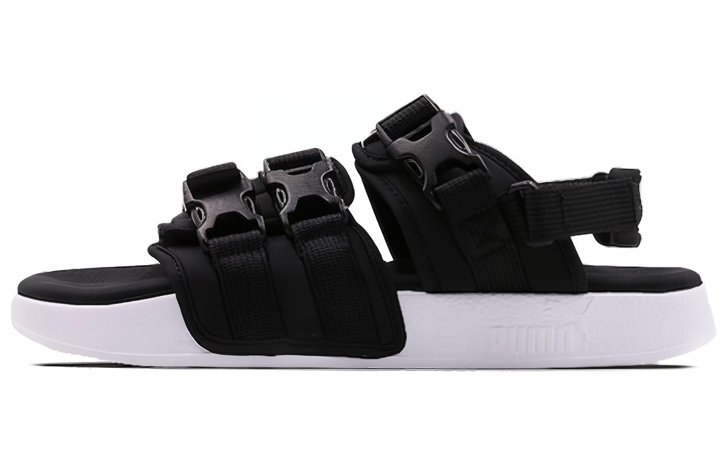 Сандалии PUMA Leadcat Ylm (черные)