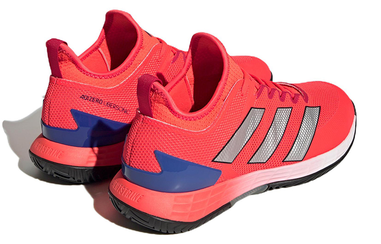 Adidas Adizero Ubersonic 4 Solar Red Silver Metallic Lucid Blue
