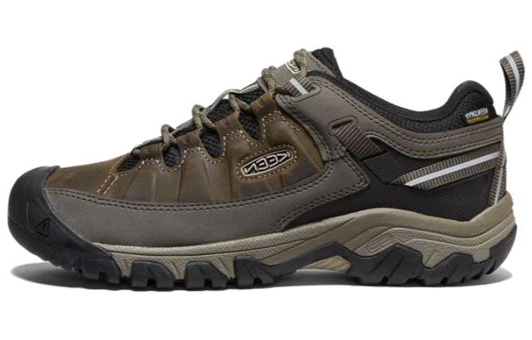 Keen Targhee 3 Cushioning Low top Hiking Shoes Men's Brown Black