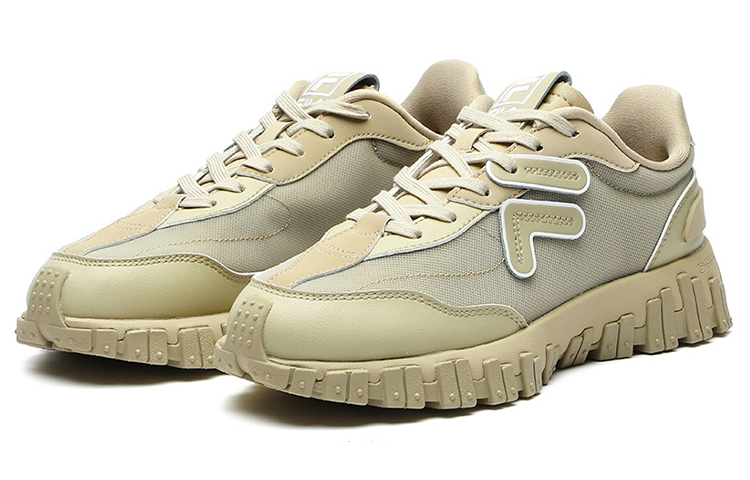 Женские кроссовки Fila FUSION HERITAGE RUNNING (песочные) — 砂色 — фото 3