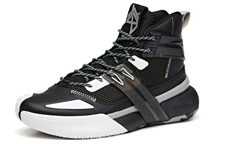 Anta Crazy 4 Mesh, Textile, Synthetic Leather Cushioning Slip Resistant Abrasion Resistant Breathable High top