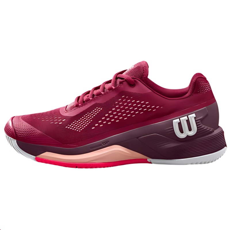 Wilson Rush Pro 4.0 Comfortable Low top Tennis Shoes Women’s Red
