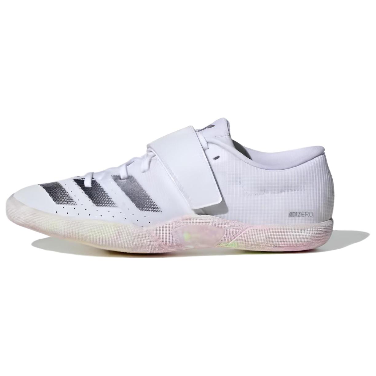 Adidas Adizero Cushioning Slip Resistant Low top Training Shoes Unisex White Gray