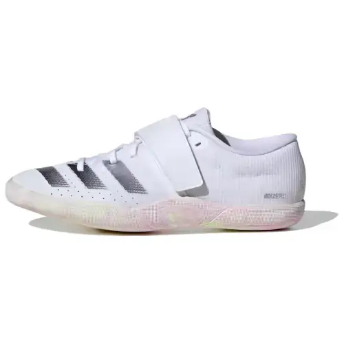 Adidas Adizero Cushioning Slip Resistant Low top Training Shoes Unisex White Gray