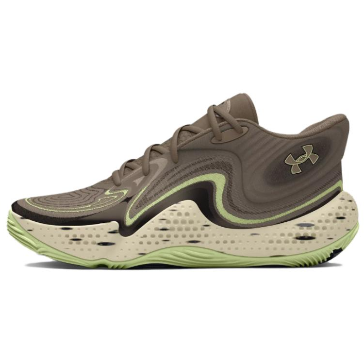 Under Armour Spawn 6 Mid ‘Taupe Dusk Green’