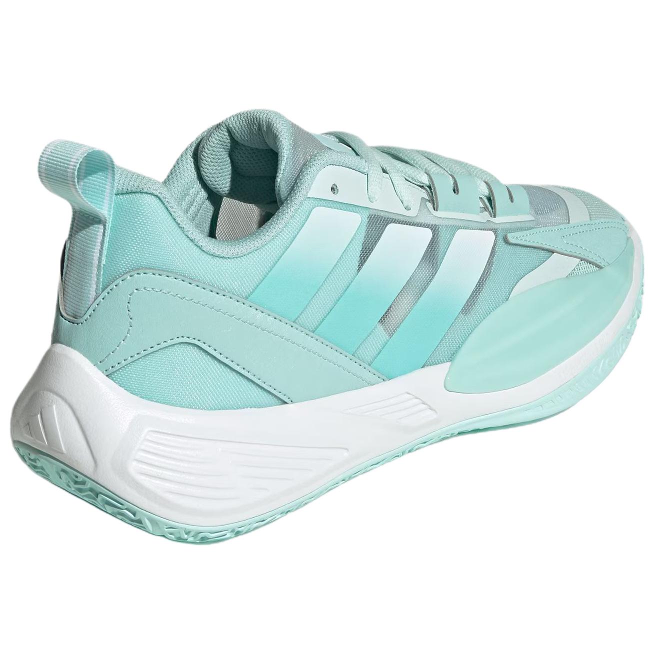 Adidas XENOBURST Fabric Breathable Rebound Breathable And Resilient Low top Basketball Shoes Unisex Mint Green