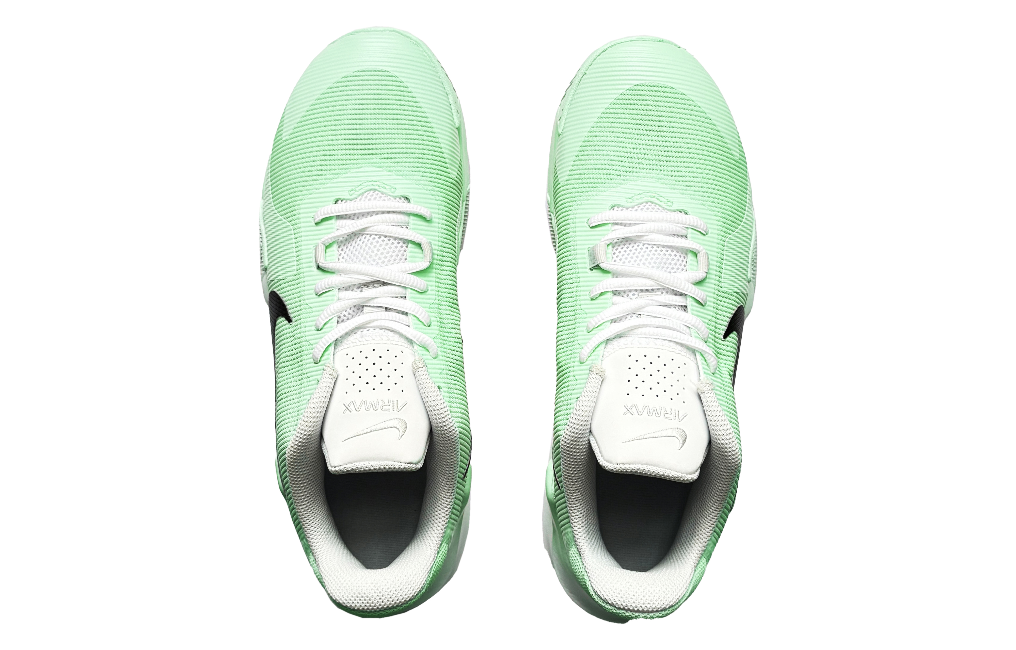 Nike Air Max Impact 4 Lunar Post, Firefly Forest Abrasion Resistant Low top Basketball Shoes Men’s Green White