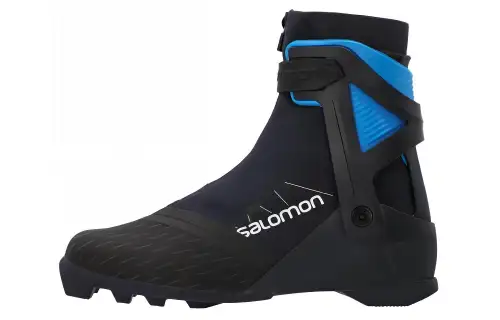 SALOMON Thermal Abrasion Resistant Short Snow Boots Men's Black Blue