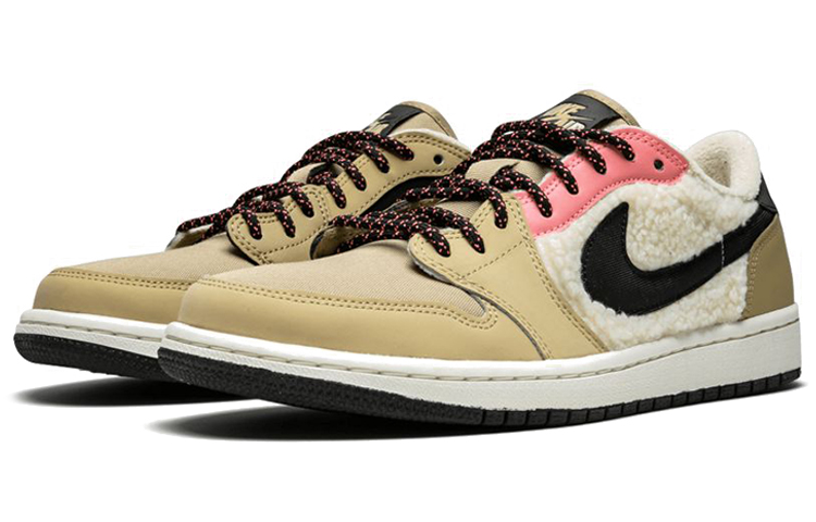 Air Jordan 1 Retro Low Fleece ‘Parachute Beige’ Women’s