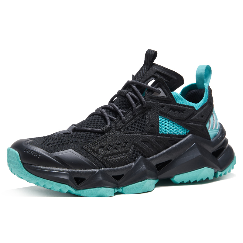 RAX Quick Dry Breathable Low top Outdoor Shoes Men’s Black Blue