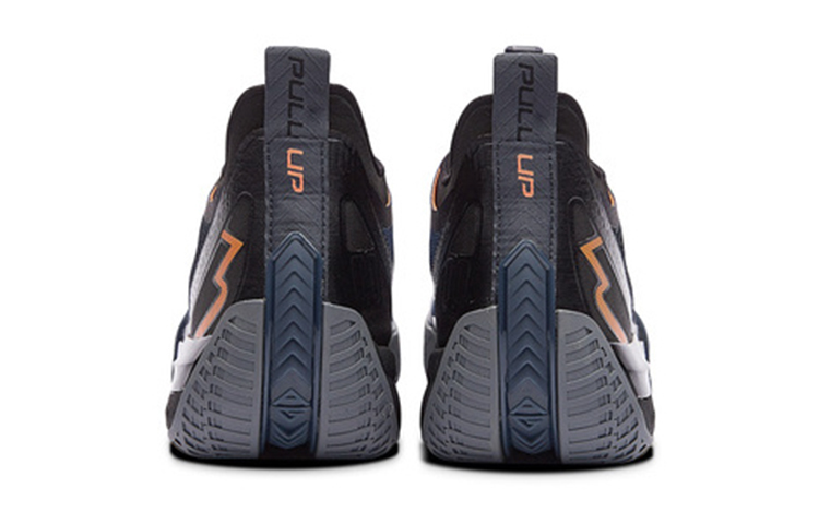 361° Chan 3 MOD Lava Cushioning Slip Resistant Abrasion Resistant Mid top Basketball Shoes Men’s Gray Black