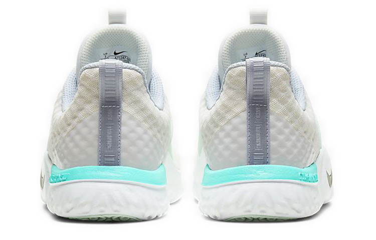 Женские кроссовки Nike Renew In-Season TR 9 (бело-зеленый) — фото 5