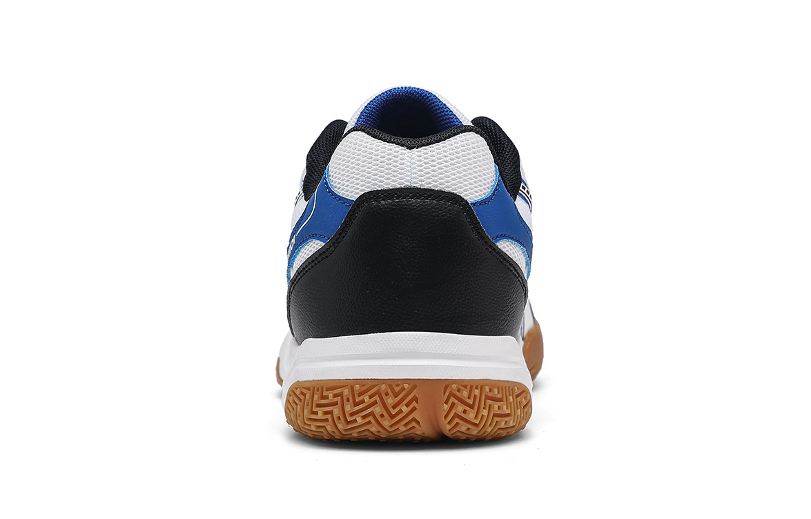 Warrior Abrasion Resistant Breathable Slip Resistant Low top Badminton Shoes Men’s White Black Blue