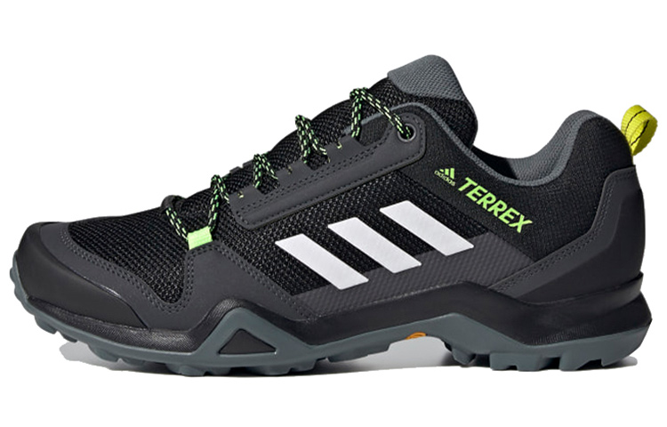 Мужские кроссовки adidas Terrex AX3 Hiking (черно-серо-белые)
